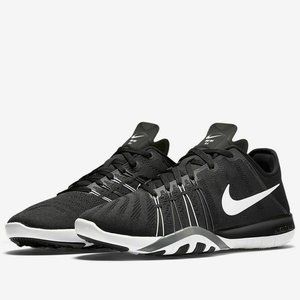 Nike Free Trainer 6 Trainer Shoes Black Sz 5 New